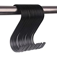 Repuhand 20 Piezas S Ganchos Ganchos en Forma de S de Acero Inoxidable para Cocina- Baño- Dormitorio y Oficina